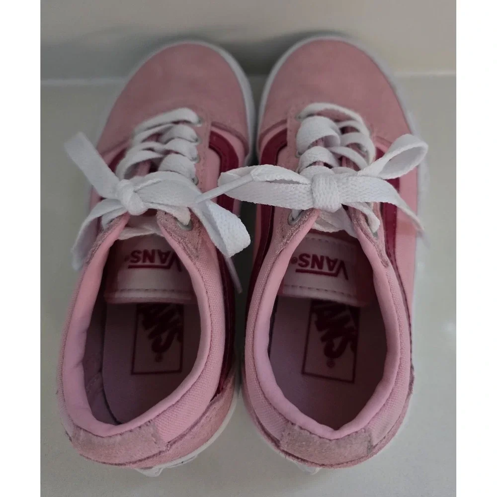 Vans Ward Low Girls Pink‎ Sneakers Size 11